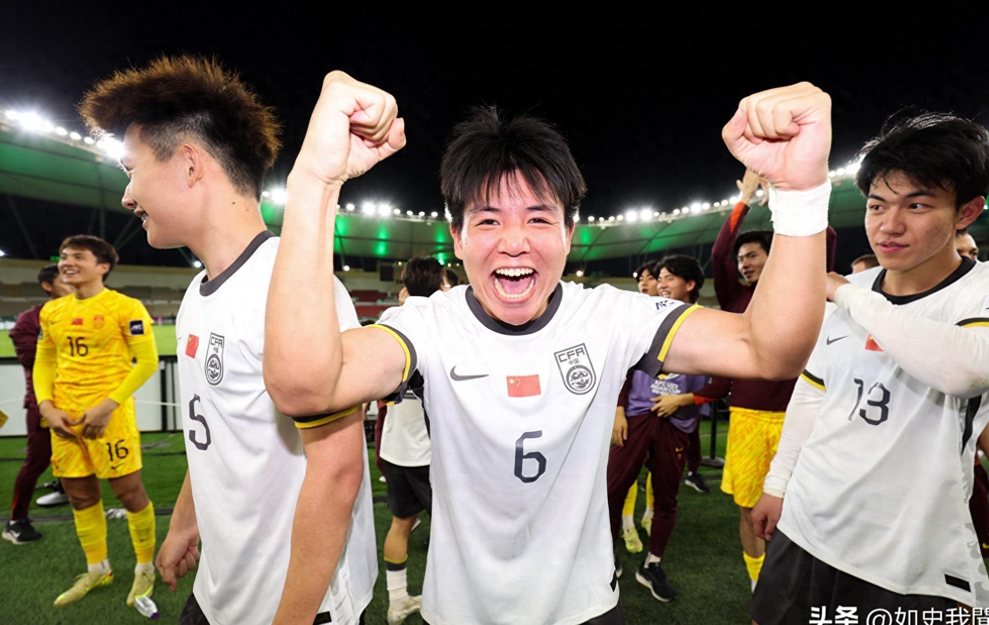 云开体育-U23亚洲杯中国男足评分,拜合拉木第七,向余望第三,第一无争议